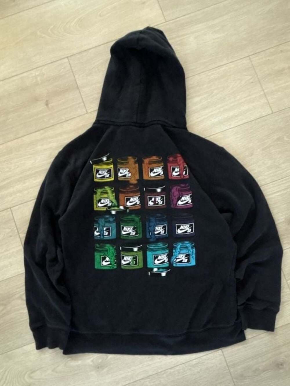 Nike SB Paint Cans Black Hoodie